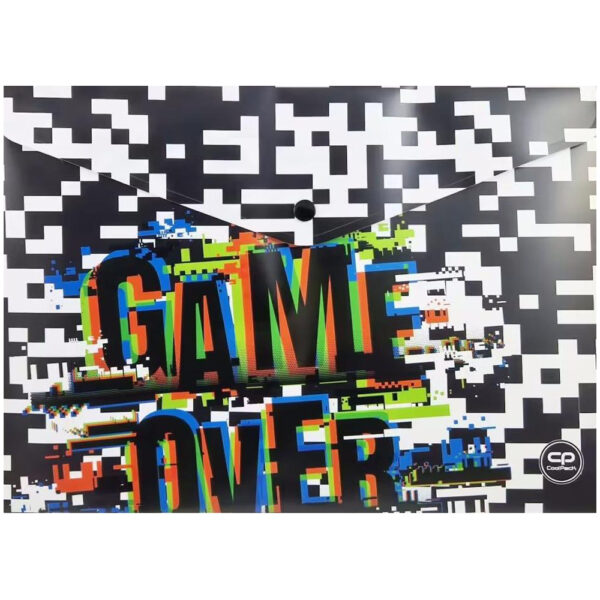 COOLPACK ΦΑΚΕΛΟΣ ΜΕ ΚΟΥΜΠΙ ΠΛΑΣΤΙΚΟΣ Α4 GAME OVER 25526CP