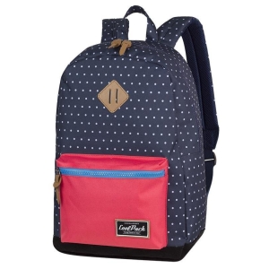 COOLPACK ΣΧΟΛΙΚΟ ΣΑΚΙΔΙΟ URBAN GRASP NAVY BLUE DOTS A125 36214CP