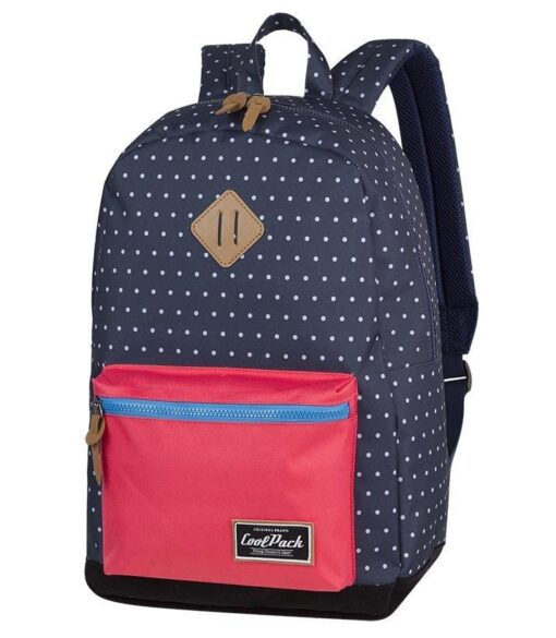 COOLPACK ΣΧΟΛΙΚΟ ΣΑΚΙΔΙΟ URBAN GRASP NAVY BLUE DOTS A125 36214CP