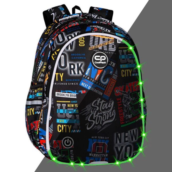 COOLPACK ΣΧΟΛΙΚΟ ΣΑΚΙΔΙΟ JIMMY LED BIG CITY F110673 F110673 - Image 2