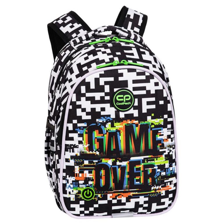 COOLPACK ΣΧΟΛΙΚΟ ΣΑΚΙΔΙΟ JIMMY LED GAME OVER F110679 F110679
