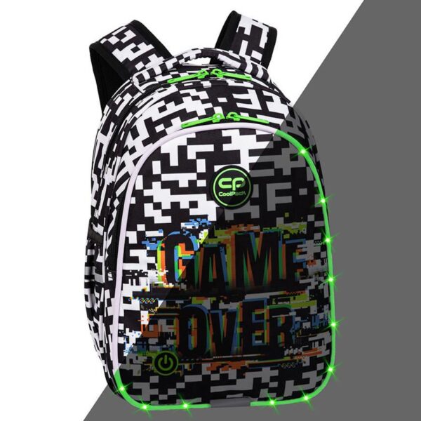 COOLPACK ΣΧΟΛΙΚΟ ΣΑΚΙΔΙΟ JIMMY LED GAME OVER F110679 F110679 - Image 2