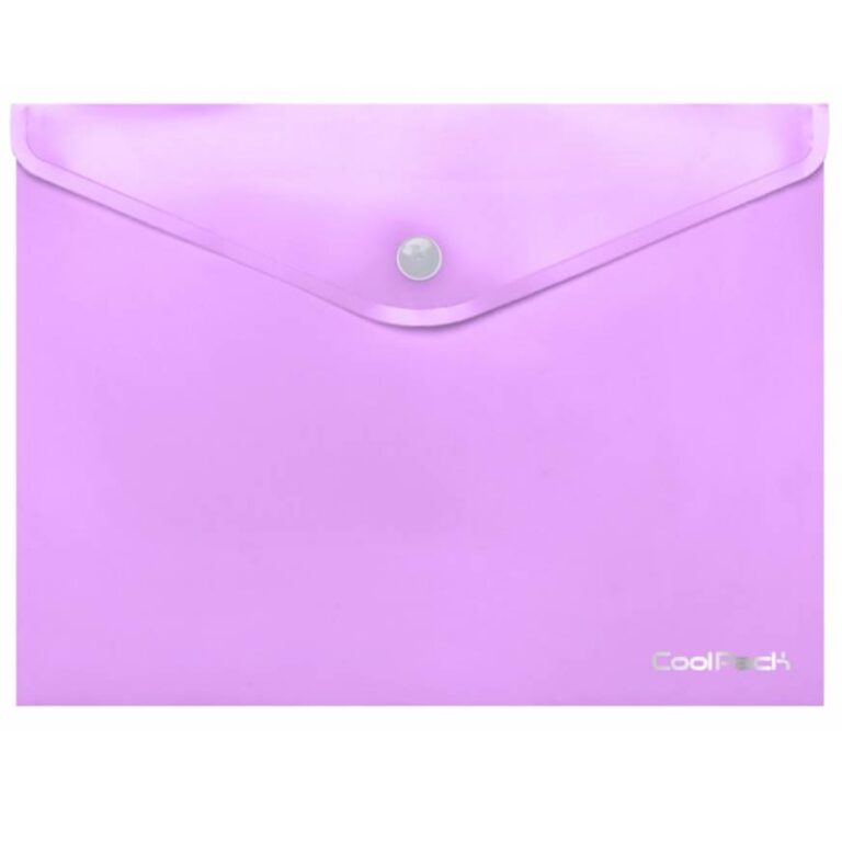 COOLPACK ΦΑΚΕΛΟΣ ΜΕ ΚΟΥΜΠΙ ΠΛΑΣΤΙΚΟΣ Α4 PASTEL PURPLE 81193CP