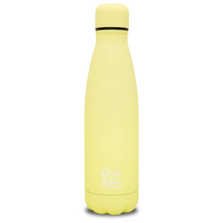 COOLPACK ΜΠΟΥΚΑΛΙ ΘΕΡΜΟΣ ΑΠΟ ΑΝΟΞΕΙΔΩΤΟ ΑΤΣΑΛΙ DRINK ANG GO PASTEL YELLOW 500ml Z04649