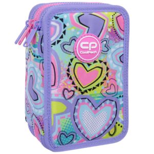 COOLPACK ΚΑΣΕΤΙΝΑ ΤΡΙΠΛΗ ΓΕΜΑΤΗ JUMPER 3 PASTEL HEARTS F067832 F067832